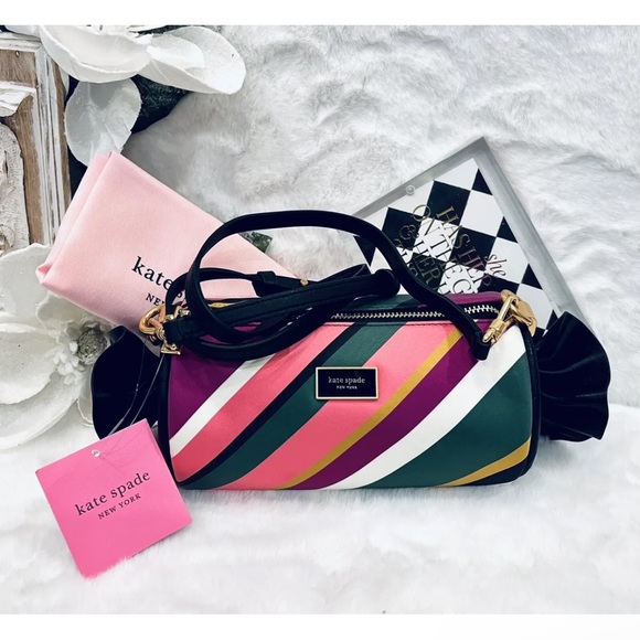 Kate Spade Candy Crossbody Swirl Sweet shop treats Barrel bag NOVELTY - Picture 1 of 11
